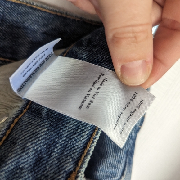 Everlane Rigid Way high waist straight jeans sz 30R - Picture 7 of 7